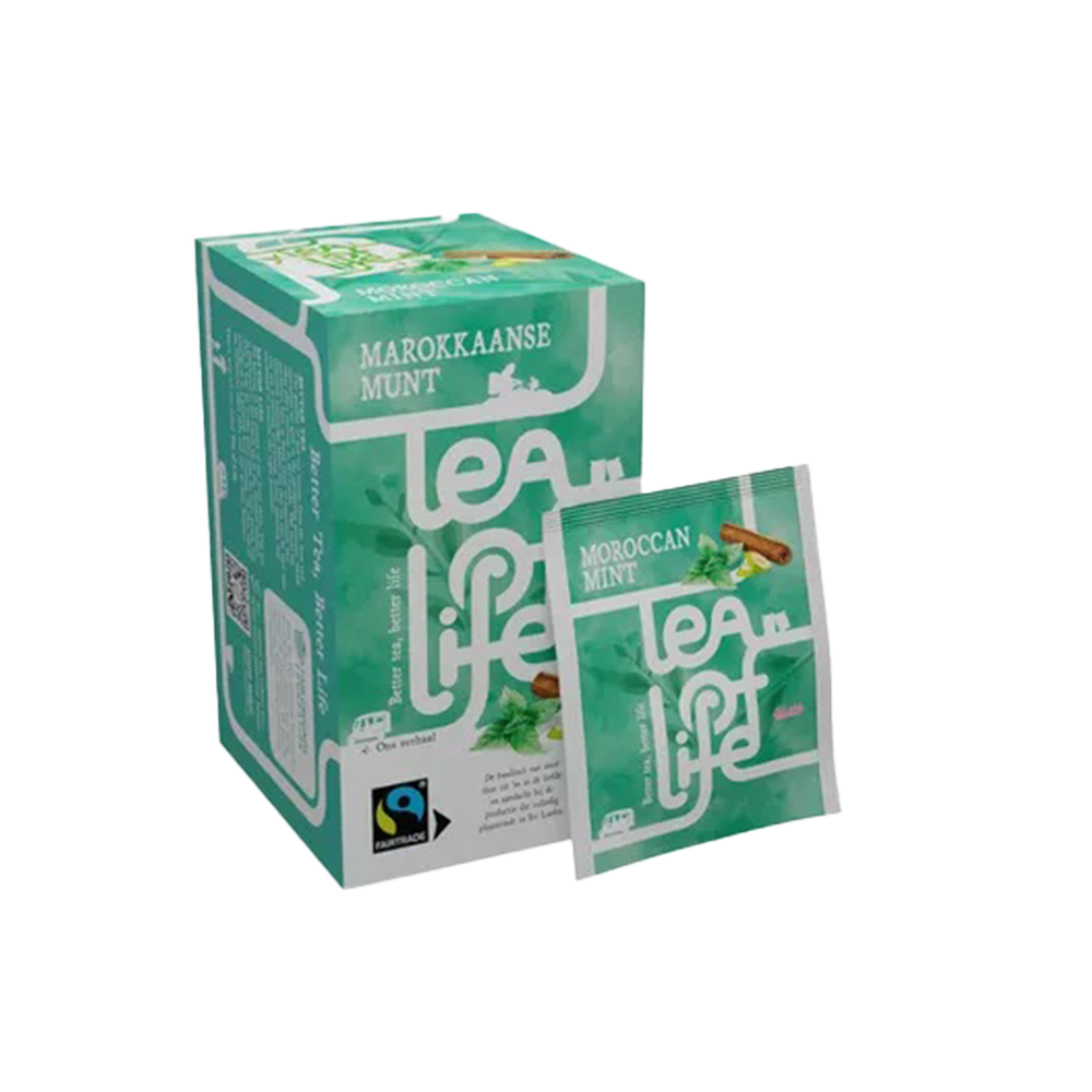 Mint Maroc Thee - Tea of Life 4x25 stuks