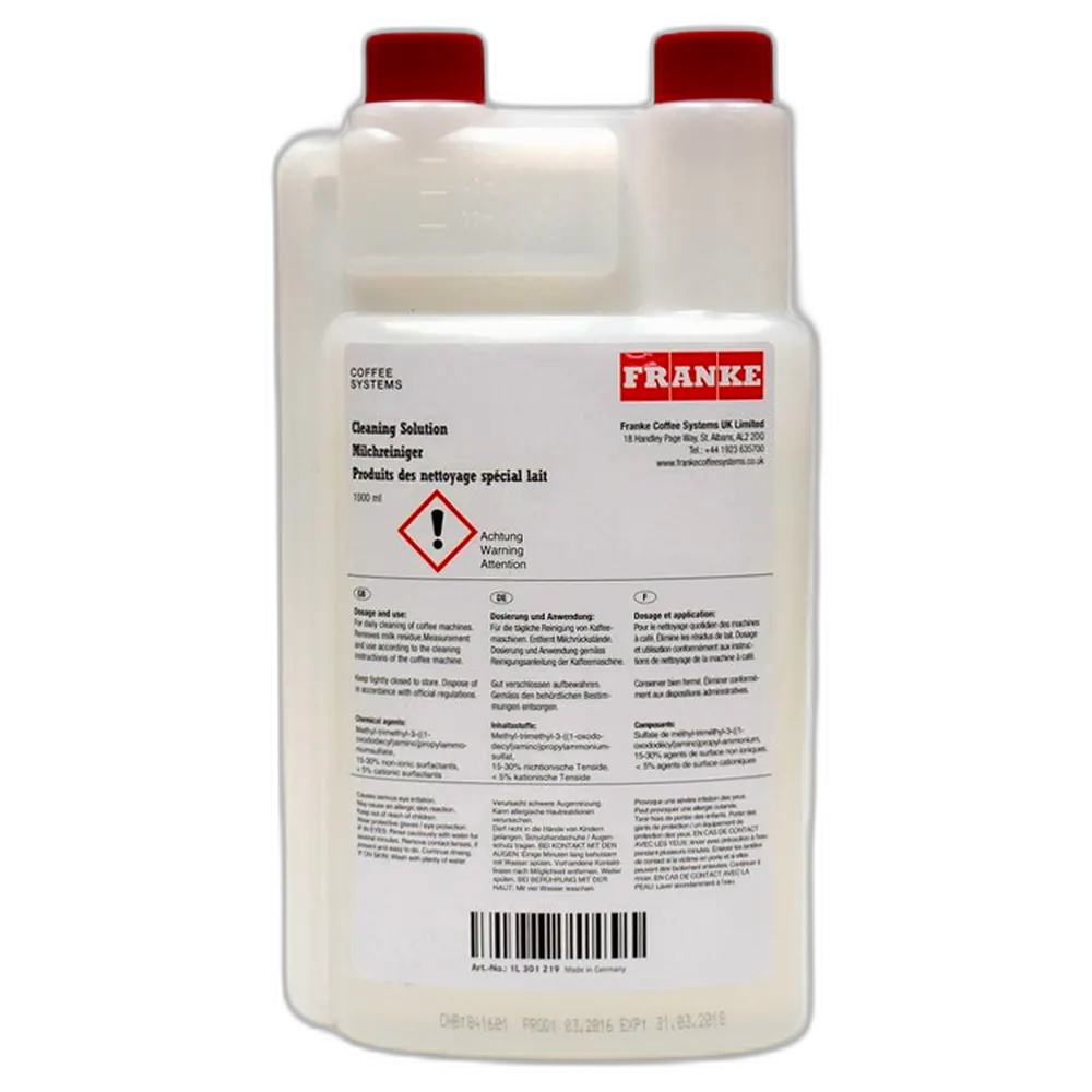 Franke Vloeibare Melksysteem Reiniger 1 liter